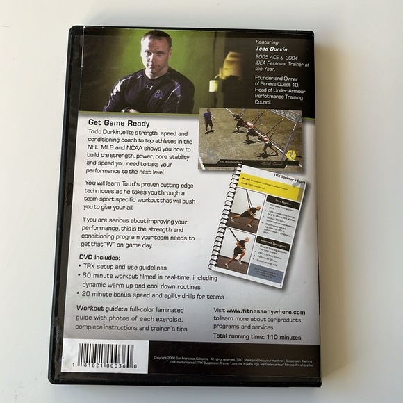 TRX Performance Team Sports DVD - Picture 2 of 3